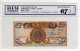 Iraq Banknotes 1000 Dinars - Very Rare ERROR Background Is A Different Color - ND 2003 - Grade By DIM Superb UNC 67 EPQ - Iraq