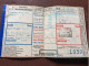 COMPAGNIE GÉNÉRALE TRANSATLANTIQUE  Billet De Passage  LIgnes CORSE ALGÉRIE TUNISIE MAROC  Annee 1958 - Mundo
