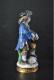 Magnifique STATUETTE DE MENDIANT SALTIMBANQUE MUSICIEN EN PORCELAINE DE WOLKSTED THURINGE Marque Cachet - Other & Unclassified