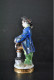 Delcampe - Magnifique STATUETTE DE MENDIANT SALTIMBANQUE MUSICIEN EN PORCELAINE DE WOLKSTED THURINGE Marque Cachet - Other & Unclassified