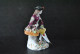 STATUETTE DE GENTILHOMME EN HABITS XVIIIe EN PORCELAINE POLYCHROME DE SITZENDORF ALLEMAGNEM Marque S Couronne MANQUE - Altri & Non Classificati