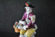 Delcampe - STATUETTE DE GENTILHOMME EN HABITS XVIIIe EN PORCELAINE POLYCHROME DE SITZENDORF ALLEMAGNEM Marque S Couronne MANQUE - Altri & Non Classificati