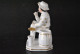 Statuette Fumeur De Pipe Porcelaine Polychrome XIXè Vieil Andenne Vieux Bruxelles Paris Porte Plume Encens - Altri & Non Classificati