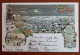 #6    Germany  Lithographie Gruss Aus Weida -  Sent To Keuprulu 1897 - Ottoman Turkey - Weida