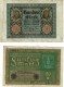 Reichsbanknote, Lot De 10 Billets, Usagés, 1919, 1920, 1922, 1923, Voir Les Scans - Other & Unclassified