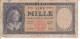 BILLETE DE ITALIA DE 1000 LIRE DEL 15 DE SETTEMBRE DE 1959  (BANKNOTE) - 1000 Lire