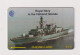 FALKLAND ISLANDS  - HMS Iron Duke GPT Magnetic Phonecard - Falklandeilanden