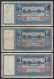 Ro 38 - 3 Stück á 100 Mark 10.9.1909 - Serie: A,B,C Pick 38 Ca. F (4)    (30749 - Sonstige & Ohne Zuordnung