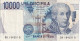 BILLETE DE ITALIA DE 10000 LIRAS DEL AÑO 1984 SERIE DK DE VOLTA  (BANKNOTE) DIFERENTES FIRMAS - 10000 Liras