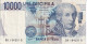 BILLETE DE ITALIA DE 10000 LIRAS DEL AÑO 1984 SERIE DK DE VOLTA  (BANKNOTE) DIFERENTES FIRMAS - 10.000 Lire