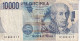 BILLETE DE ITALIA DE 10000 LIRAS DEL AÑO 1984 SERIE GF DE VOLTA  (BANKNOTE) DIFERENTES FIRMAS - 10.000 Lire