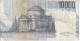 BILLETE DE ITALIA DE 10000 LIRAS DEL AÑO 1984 SERIE HB DE VOLTA  (BANKNOTE) DIFERENTES FIRMAS - 10.000 Lire