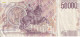 BILLETE DE ITALIA DE 50000 LIRE DEL AÑO 1992 DE LORENZO BERNINI (BANKNOTE) DIFERENTES FIRMAS - 50.000 Lire