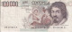 BILLETE DE ITALIA DE 100000 LIRE DEL AÑO 1983 DE CARAVAGGIO (BANKNOTE) DIFERENTES FIRMAS - 100.000 Lire