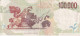 BILLETE DE ITALIA DE 100000 LIRE DEL AÑO 1994 DE CARAVAGGIO (BANKNOTE) DIFERENTES FIRMAS - 100.000 Lire