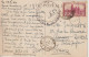 Cote D'Ivoire 1940 Carte En FM Avec Cachet Depot De Guerre N°6 Oblit Ouagadougou - Storia Postale