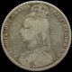 LaZooRo: Great Britain 1 Shilling 1890 F / VF - Silver - I. 1 Shilling