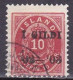 IS005D – ISLANDE – ICELAND – 1902 – NUMERAL VALUE OVERPRINTED - PERF. 14X13,5 - SC # 54 USED 12 € - Gebraucht