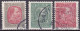 IS006C – ISLANDE – ICELAND – 1902 – KING CHRISTIAN IX - SG # 44-47 USED 4,50 € - Gebruikt