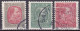 IS006C – ISLANDE – ICELAND – 1902 – KING CHRISTIAN IX - SG # 44-47 USED 4,50 € - Gebraucht