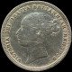 LaZooRo: Great Britain 6 Pence 1881 VF Die Crack - Silver - H. 6 Pence