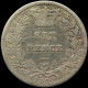LaZooRo: Great Britain 6 Pence 1880 F - Silver - H. 6 Pence