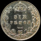 LaZooRo: Great Britain 6 Pence 1908 PROOF Not In Krause - Silver - H. 6 Pence