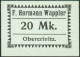 Notgeld Obercrinitz 20 Mark O.Datum/Jahr F.H. Wappler 52x38mm, I-II - Other & Unclassified