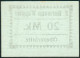 Notgeld Obercrinitz 20 Mark O.Datum/Jahr F.H. Wappler 52x38mm, I-II - Other & Unclassified