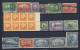 22x Canada Used Stamps #141x8 142-143-144-146-147-148-190-194-201-202+GV=$103.00 - Verzamelingen