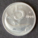 ITALY - 5 Lira 1994 - KM# 92 * Ref. 0199 - 5 Lire