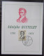 1742 'Adolphe Quetelet' - Commemorative Documents