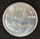 ITALY - 5 Lira 1998 - KM# 92 * Ref. 0203 - 5 Lire