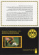 Germany Deutschland 1995 Borussia Dortmund Football Fußball, Canceled In Bonn - 1991-2000