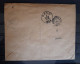 Tunisie 1893 Lettre Enveloppe Commerciale Pour Gand Belgique Cachet 34 Et Ambulant Marseille à Lyon Au Verso - Cartas & Documentos