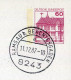 "BUNDESREPUBLIK DEUTSCHLAND" 1987, Bildpostkarte Mit Bildgleichem Stempel Ex "RAMSAU" (70164) - Geïllustreerde Postkaarten - Gebruikt