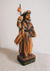 Delcampe - ANTIGUA TALLA DEL APOSTOL SANTIAGO, SANT-YAGO De 30 Cms - Religious Art