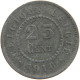 BELGIUM 25 CENTIMES 1916 #s092 0009 - 25 Cent