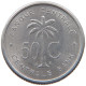 BELGIAN CONGO 50 CENTIMES 1955 #s089 0351 - 1951-1960: Baudouin I