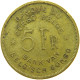 BELGIAN CONGO 5 FRANCS 1947 #s090 0411 - 1945-1951: Regencia