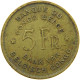 BELGIAN CONGO 5 FRANCS 1947 #s090 0405 - 1945-1951: Régence