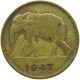 BELGIAN CONGO 5 FRANCS 1947 #s090 0403 - 1945-1951: Regentschap