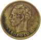 BELGIAN CONGO 5 FRANCS 1936 #s092 0091 - 1934-1945: Leopold III.