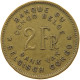 BELGIAN CONGO 2 FRANCS 1947 #s089 0025 - 1945-1951: Régence