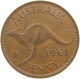 AUSTRALIA PENNY 1961 #s099 0125 - Penny