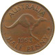 AUSTRALIA 1/2 PENNY 1963 MINTING ERROR #s099 0319 - ½ Penny