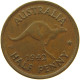 AUSTRALIA 1/2 PENNY 1942 #s099 0333 - ½ Penny