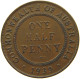 AUSTRALIA 1/2 PENNY 1939 #s098 0321 - ½ Penny