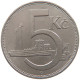 CZECHOSLOVAKIA 5 KORUN 1938 #s092 0197 - Cecoslovacchia