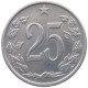 CZECHOSLOVAKIA 25 HALERU 1953 #s099 0101 - Tchécoslovaquie